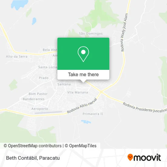Beth Contábil map