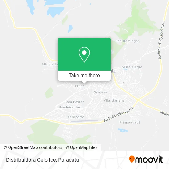 Distribuidora Gelo Ice map