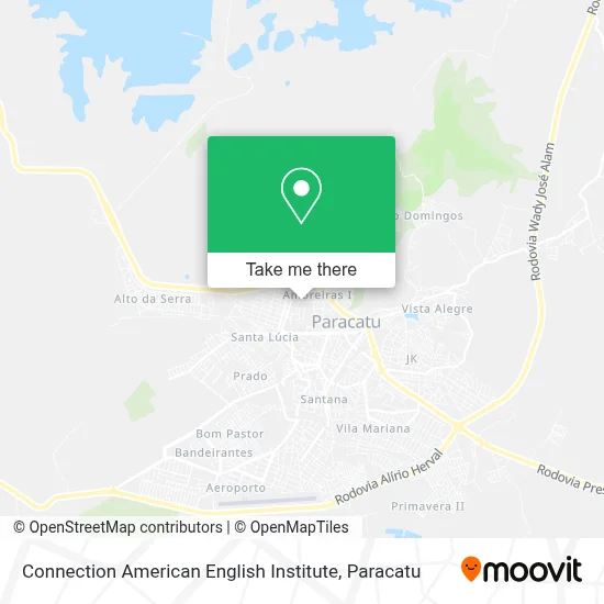 Connection American English Institute map