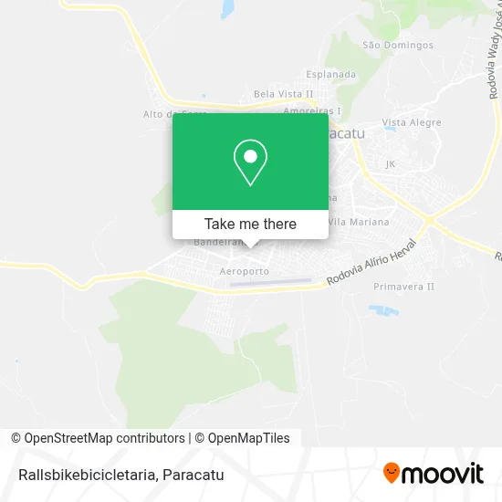 Rallsbikebicicletaria map