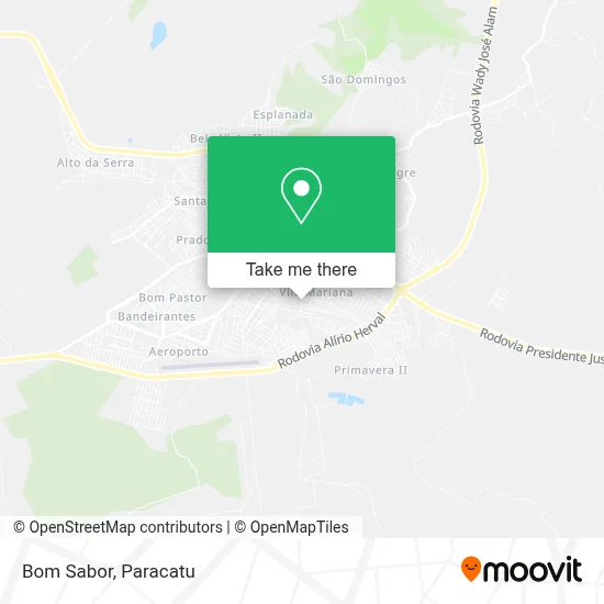 Bom Sabor map