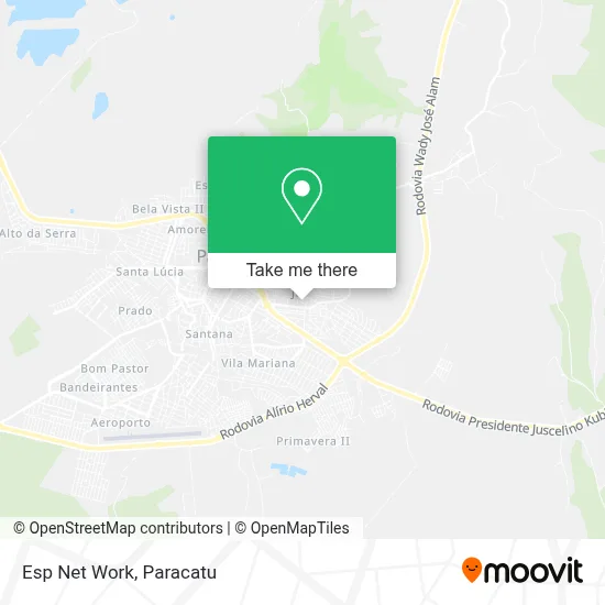 Esp Net Work map
