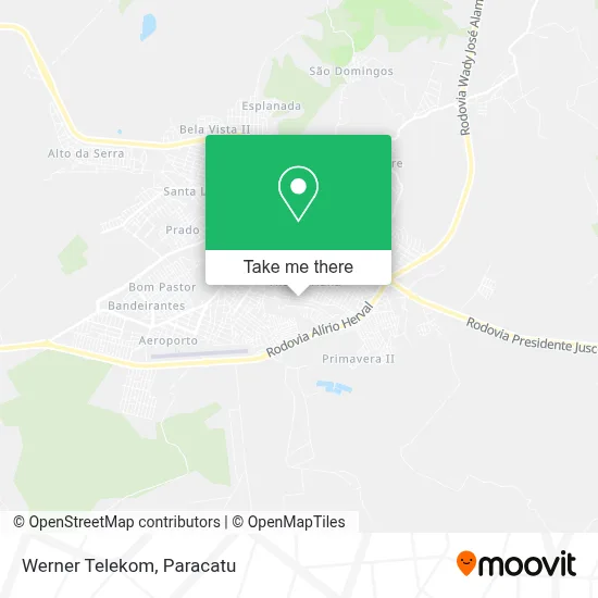 Werner Telekom map