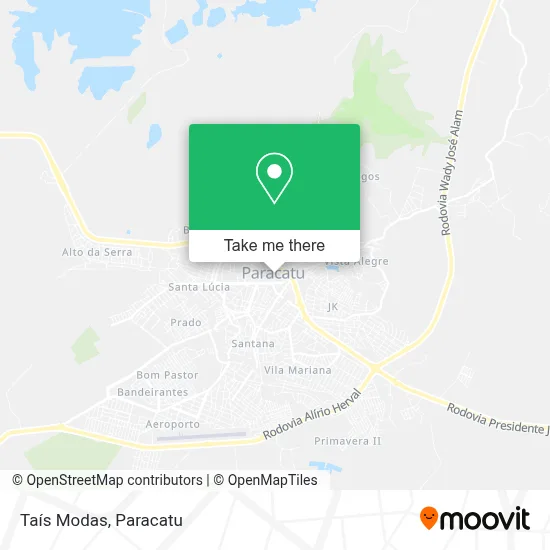 Taís Modas map