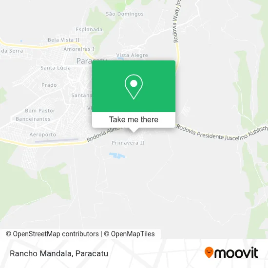 Rancho Mandala map