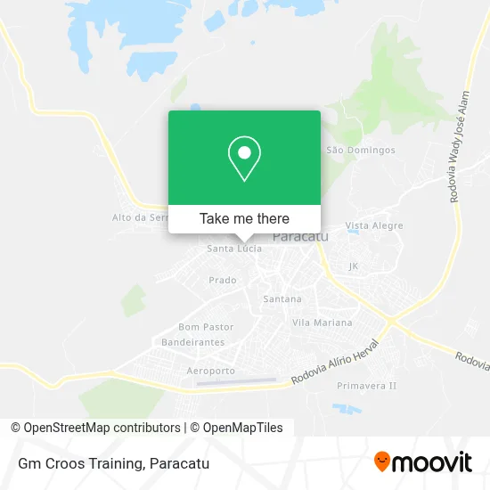 Gm Croos Training map