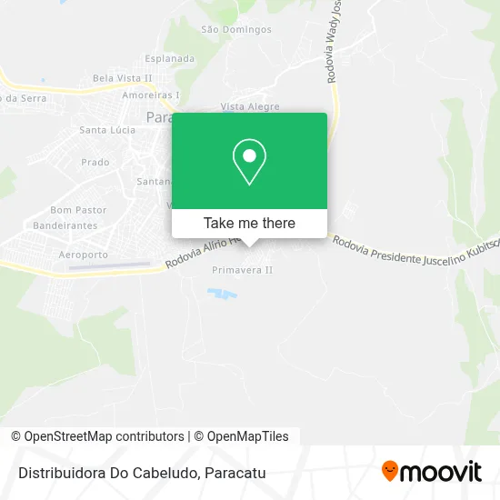Distribuidora Do Cabeludo map