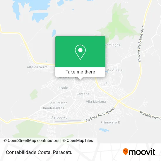 Contabilidade Costa map