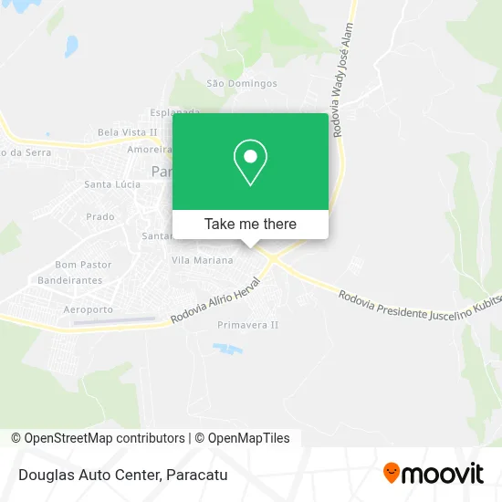 Douglas Auto Center map