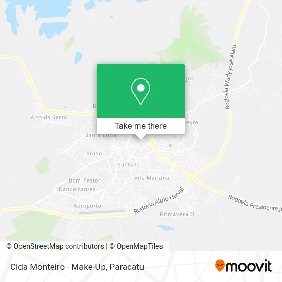 Cida Monteiro - Make-Up map