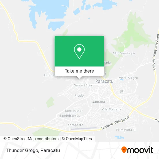 Thunder Grego map