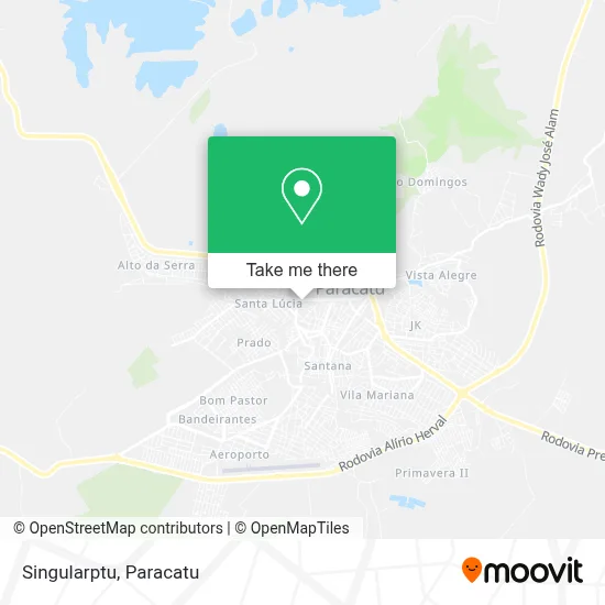 Singularptu map