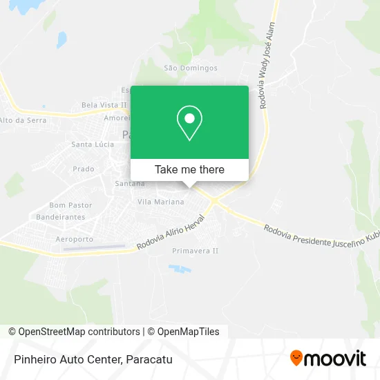Pinheiro Auto Center map