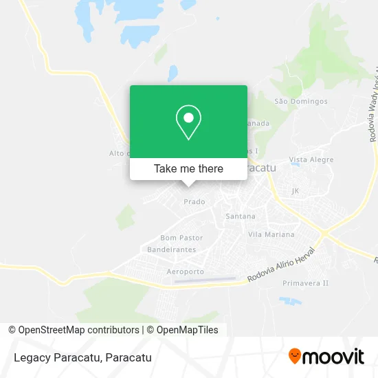 Legacy Paracatu map