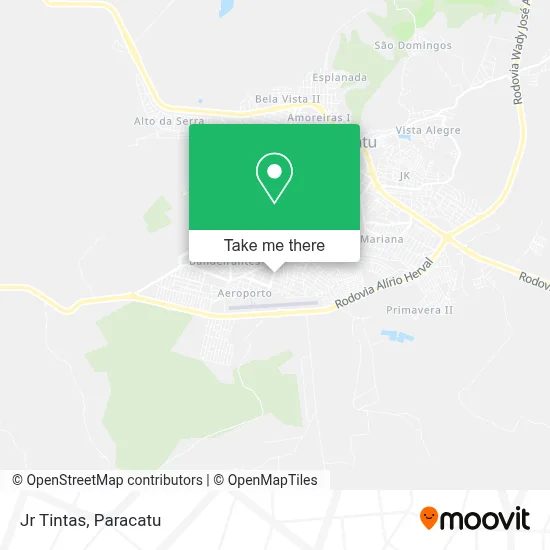 Jr Tintas map