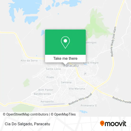 Cia Do Salgado map