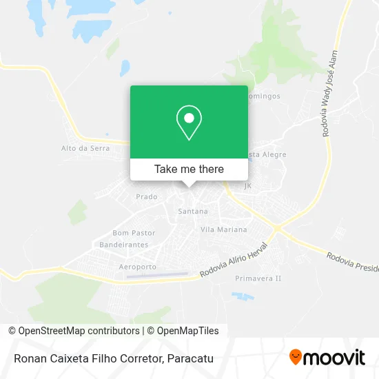 Ronan Caixeta Filho Corretor map