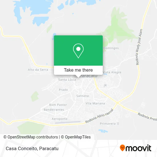 Casa Conceito map