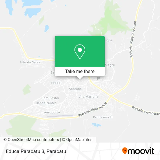 Educa Paracatu 3 map