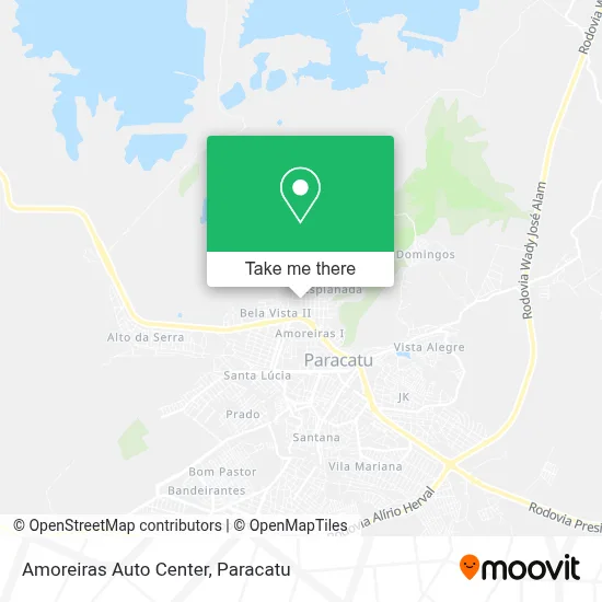 Amoreiras Auto Center map