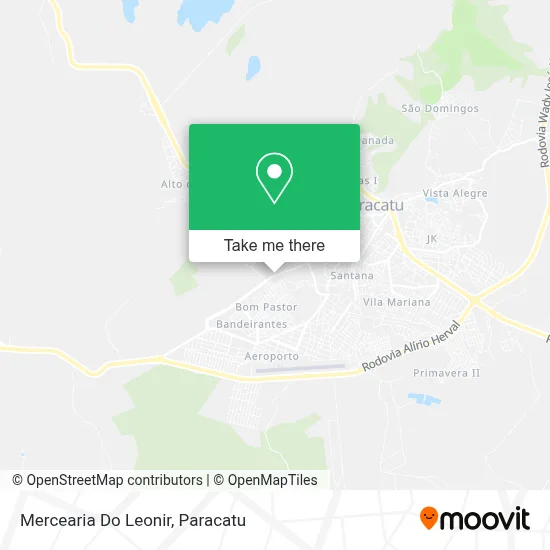 Mercearia Do Leonir map