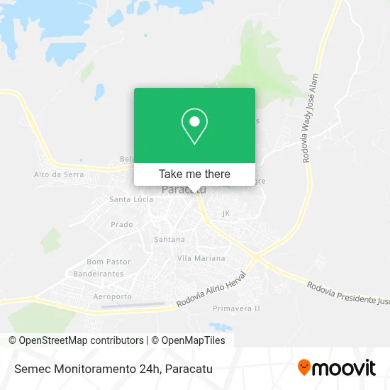 Semec Monitoramento 24h map