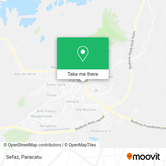 Sefaz map