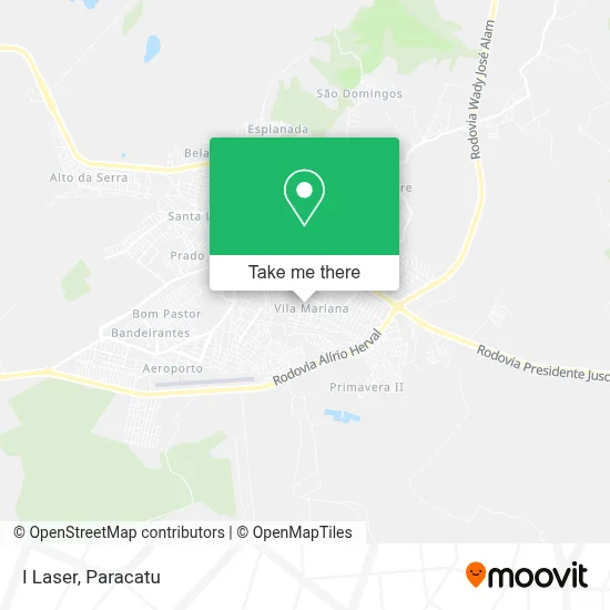 I Laser map