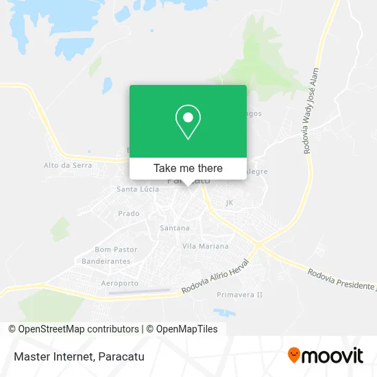 Master Internet map