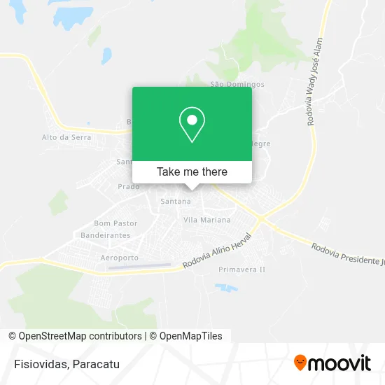 Fisiovidas map