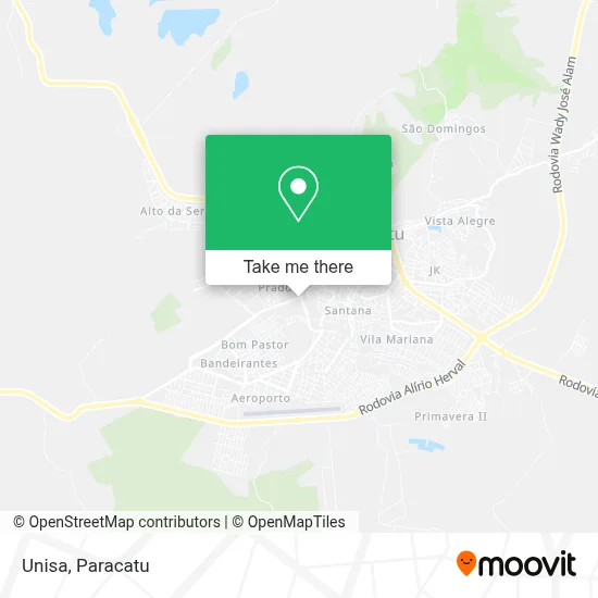 Unisa map