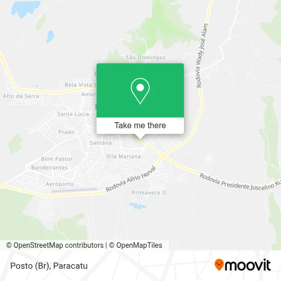 Posto (Br) map