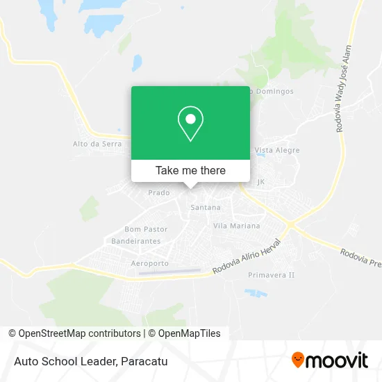 Auto School Leader map