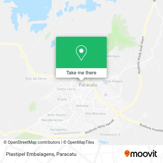 Plastipel Embalagens map