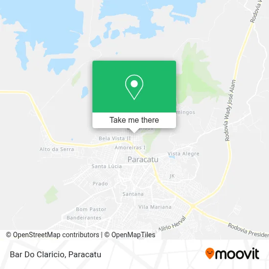 Bar Do Claricio map