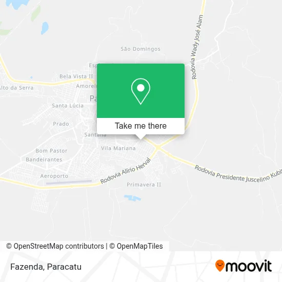 Fazenda map