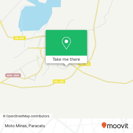 Mapa Moto Minas