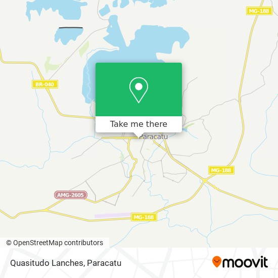 Quasitudo Lanches map