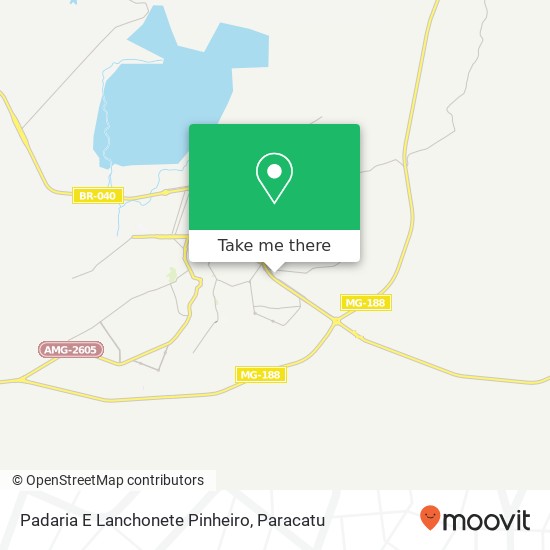 Padaria E Lanchonete Pinheiro, Rua Professor José Botelho Filho, 13 Paracatu Paracatu-MG 38600-000 map