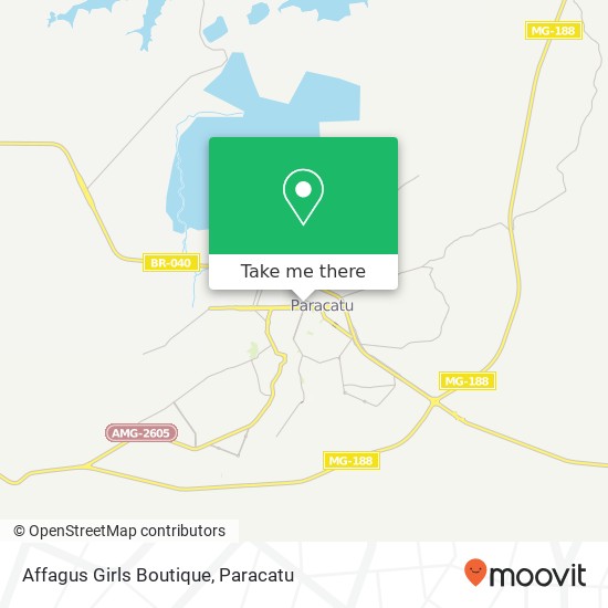 Affagus Girls Boutique, Rua Rubens Bittencourt, 253 Paracatu Paracatu-MG 38600-000 map