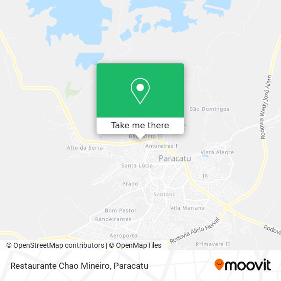 Restaurante Chao Mineiro map