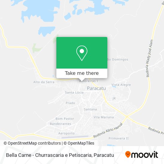 Bella Carne - Churrascaria e Petiscaria map