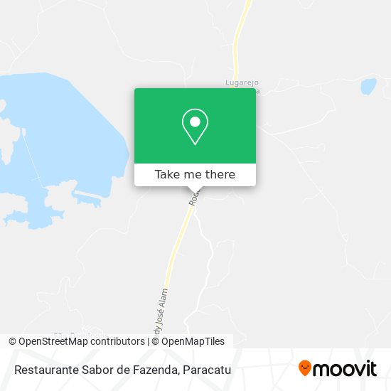 Restaurante Sabor de Fazenda map
