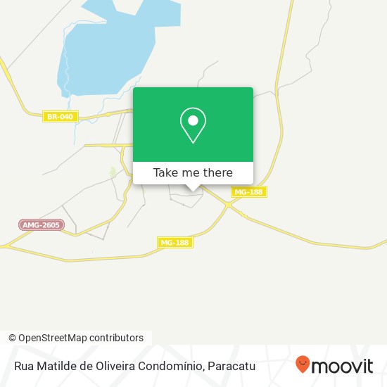 Rua Matilde de Oliveira Condomínio map