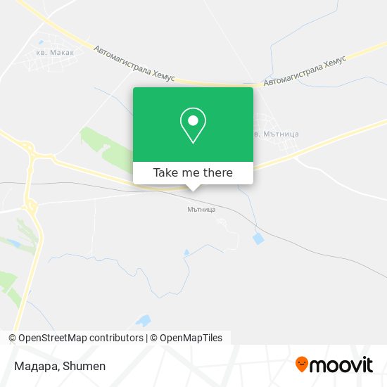 Мадара map