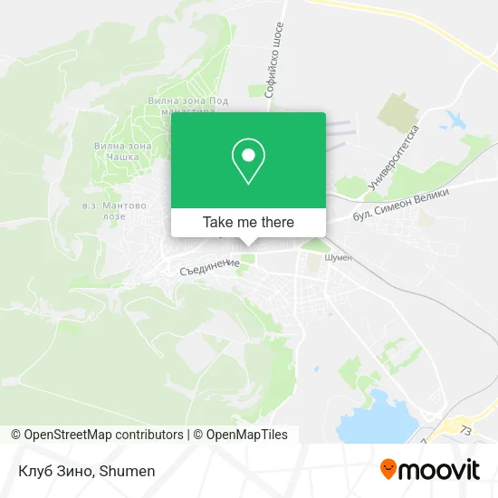 Карта Клуб Зино