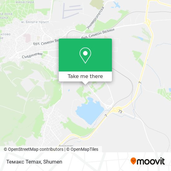 Темакс Temax map