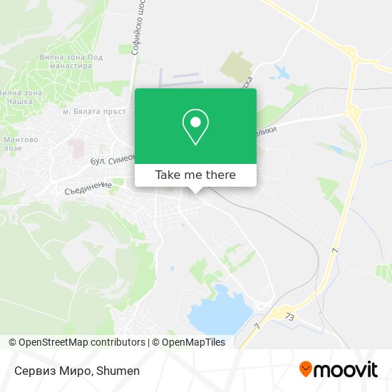Сервиз Миро map