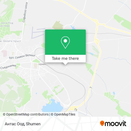 Антас Оод map