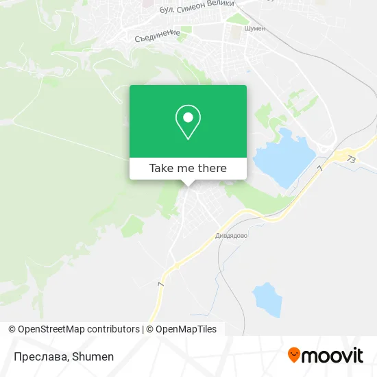 Карта Преслава